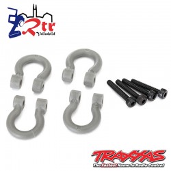 Anillos de Parachoques Gris Traxxas TRX-4 TRA8234