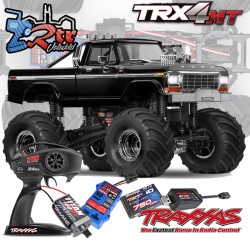 Traxxas TRX-4MT 4wd 1/18 Monster Truck Ford F-150 RTR TQ Negro
