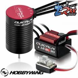 Hobbywing Combo brushless 2s WP16BL30 2435SL-4500KV-G3...