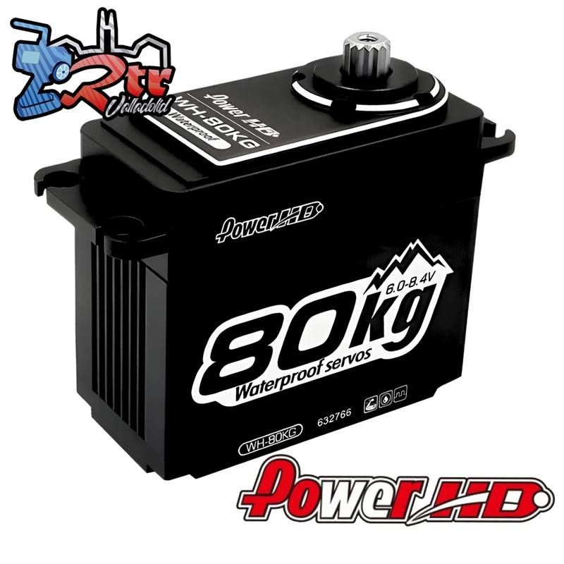 Servo Digital Power HD 80Kg 0.16Seg WH-80V1 1/5 WP HV Stahl Digital 8.4V