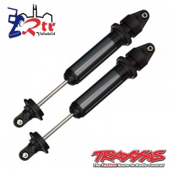 Amortiguadores Traxxas GTX, aluminio, Negro anodizado TRA7761A