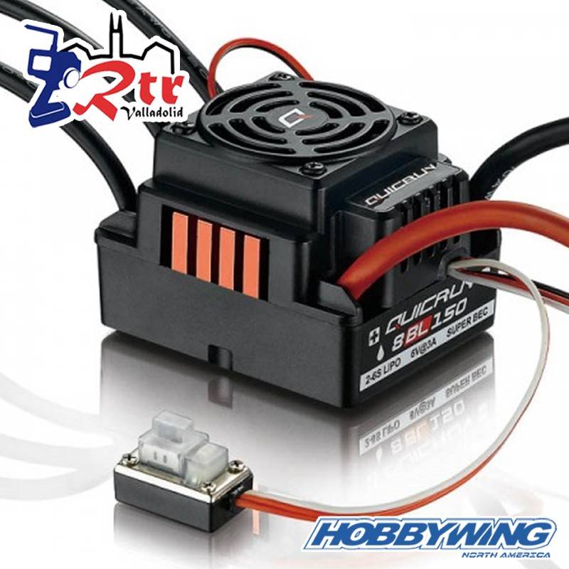 Variateur Hobbywing QuicRun 1060 60A étanche - Pour Voiture RC Brush 1:10