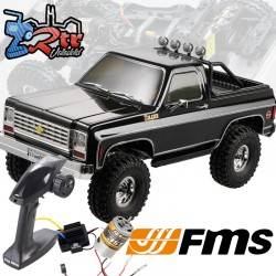 FMS chevrolet K5 Blazer FCX10 Scaler ARTR 4x4 1/10 Negro RTR