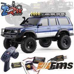 FMS Toyota LC80 FCX18 V2 Scaler RTR 4x4 1/18 Azul