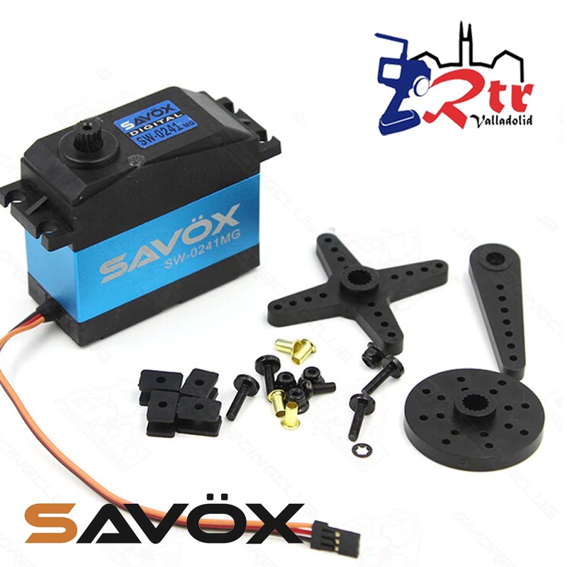 Servo Savox SW-0240MG Digital High Voltage PiÃ±oneria Metalica