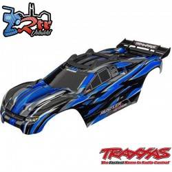Carrocería TRAXXAS Rustler® 4X4 VXL, azul con soportes TRA6785-BLUE