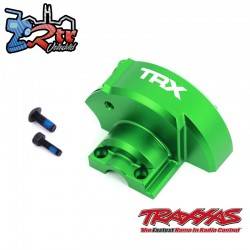 Cubierta, engranaje en aluminio 6061-T6 anodizado en Verde Traxxas TRA10287-GRN