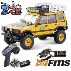 FMS Land rover Discovery 1st gen FCX24M RTR 4x4 1/24 camel Trophy Serie