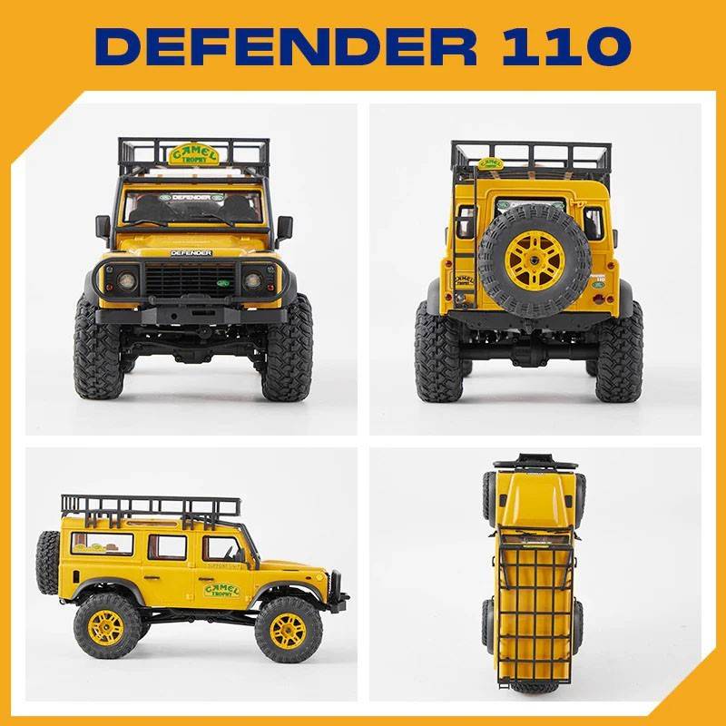 FMS Land Rover Defender 110 FCX24M RTR 4x4 1/24 camel Trophy Serie