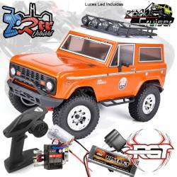 Crawler Rock Cruiser 1/10 V3FD RGT136100 Waterproft 4x4 Naranja RTR