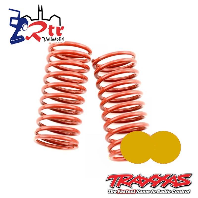 Muelles Rojos dureza 4.9 (Doble Dorado) Traxxas GTR TRA5648