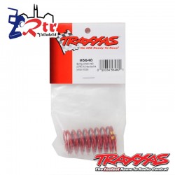 Muelles Rojos dureza 4.9 (Doble Dorado) Traxxas GTR TRA5648