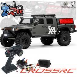 Cross RC EMO X4 1/8 RTR Crawling versión Escobillas RTR Gris