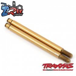 Ejes de amortiguador de acero endurecido recubiertos de nitruro de titanio 32mm Traxxas TRA4262T