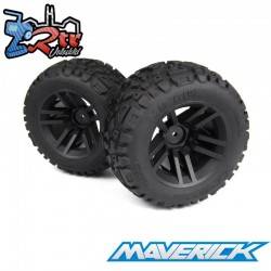 Neumático MixBlok montado en rueda XT (negro/2 piezas) Maverick MV150683