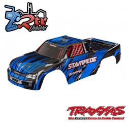 Carrocería TRAXXAS Stampede Azul sin clip 2WD TRA3620-BLUE