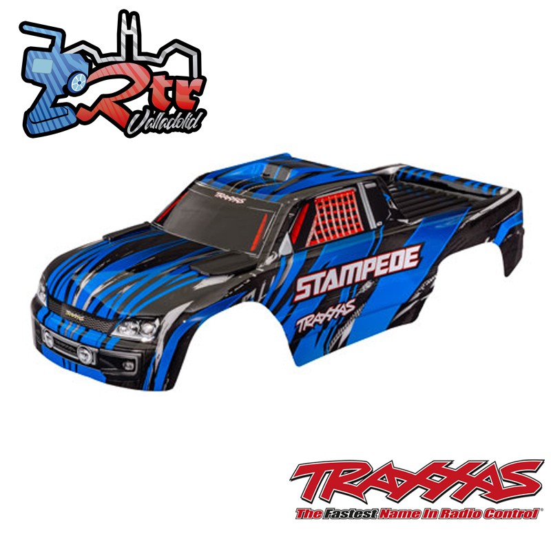 Carrocería TRAXXAS Stampede Azul sin clip 2WD TRA3620-BLUE