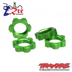 Tuercas Traxxas Hexagonales  Verde TRA5353A