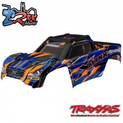 Carrocería TRAXXAS X-Maxx® Naranja pintada, calcomanías aplicadas TRA7867-ORNG