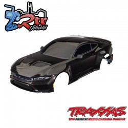 Carrocería TRAXXAS Ford Mustang Negra montaje sin clip TRA10511-BLK