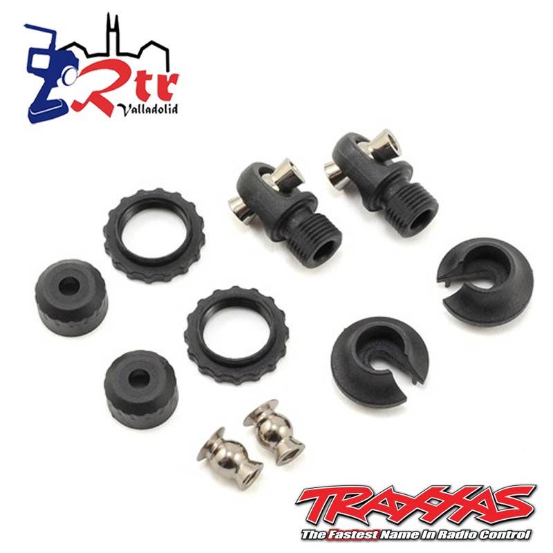 Tapas y retenes de resorte, amortiguadores GTS TRX-4 Traxxas TRA8264